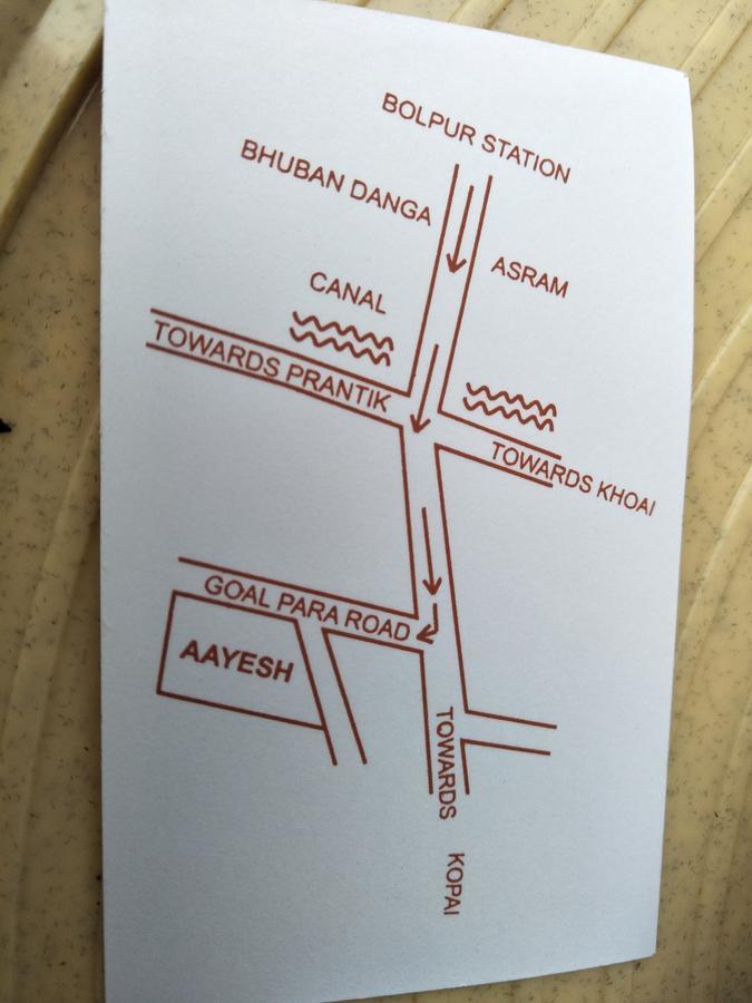 Aayesh Bed & Breakfast Shanti Niketan Exterior photo